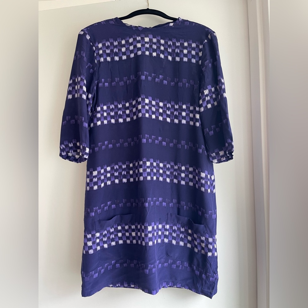 Equipment Femme chic dress in purple